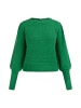 myMo Damen Strickpullover in Grün