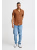BLEND Kurzarmhemd BHShirt in Braun