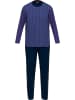Götzburg Single-Jersey Schlafanzug in marine