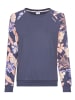 Kangaroos Sweatshirt in blau-apricot
