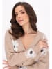 faina Women Cardigan in Beige