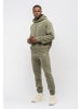 Tom Barron Trainingsanzug Tom Barron Tracksuit With Fleece Fabric Patch Logo in khaki