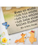 Mr. & Mrs. Panda Handtuch Corgi Po Design mit Spruch in Grau Pastell