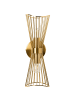 Beliani Wandleuchte PARADA in Gold - (W) 14 x (H) 41 x (L) 17 cm