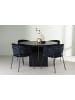 ebuy24 Schwarz 130 x 130 cm
