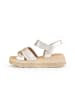 Gabor Comfort Plateau Sandalen in gold