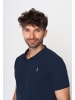 GreenBomb Polo-Shirt Lifestyle Run in Marineblau