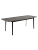ebuy24 Esstisch Montreux Schwarz 219 x 90 cm