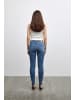 Pulz Jeans PZJOY Regular fit in Medium Blue Denim