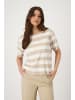 monari Rundhals T-Shirt für Damen in kombi