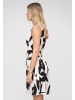 Cloud5ive Cloud5ive Dress with floral print in black/beige