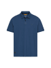 Camel Active Poloshirt mit Kontrastdetails in Indigoblau