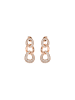 Luxenter Ohrringe Lik mit 18 Karat Gelbgold-Finish – LIK