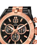 Jaguar Chronograph-Armbanduhr Jaguar Special Edition schwarz, rosegold groß (ca. 46mm)