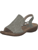 rieker Keilsandaletten in schilf/schilf