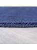 KADIMA DESIGN Wollteppich Segment Muster, Geometrisch, Wohnzimmer in Blau-Beige