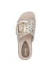 Jana Pantolette Pantolette in gold