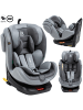 BeBelissimo Kindersitz I-SIZE 40-150 cm, 360, Kinderautositz - Leto in Grau