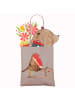 Mr. & Mrs. Panda Tasche Rotkehlchen Schlitten ohne Spruch in Braun Pastell