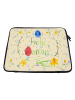 Mr. & Mrs. Panda Laptoptasche Ostern Frohe Ostern ohne Spruch in Blumig