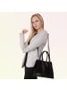 Toscanto Leder Schultertasche Toscanto Tasche schwarz ca. 36cm