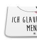 Mr. & Mrs. Panda Untersetzer Einhorn Wolke 7 mit Spruch in Weiß