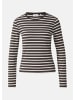 comma T-Shirt in 89G0_dunkelbraun