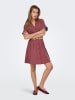 ONLY Hemdblusenkleid in Ruby Wine