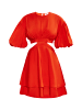 IZIA Damen Kleid in Orange