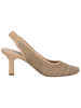 Caprice Slingpumps in BARK COMB