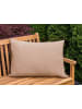 Beliani 2er-Set Gartenkissen ALMYROS in Beige