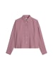 Marc O'Polo Crinkle-Bluse relaxed in Medium Pink