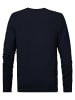 Petrol Industries Strickpullover Glisten in Blau