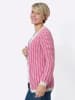 WITT WEIDEN Strickjacke in fuchsia-sand-gemustert