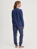 Calida Pyjama in cobalt blue