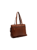 The Chesterfield Brand C48.1245 Modena Gusset Briefcase / Aktentasche Leder in cognac