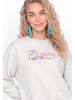 IZIA Women Sweatshirt in Offwhite