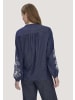 Hessnatur Hessnatur Jeans Bluse Embroidery Relaxed aus reiner Bio-Baumwolle in pure blue