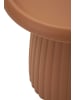 Mauro Ferretti Couchtisch aus ziegelrotem PP, Ø 50x45