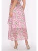 faina Women Skirt in light violet multicolor
