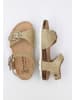 billowy Sandalen JAPAN in gold