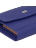 Braun Büffel Joy Geldbörse RFID Schutz Leder 10.5 cm in indigo violet