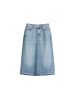 Marc O'Polo Langer Jeansrock A-Shape in Light Blue