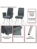 MCW 2er-Set Esszimmerstuhl G55, Dunkelgrau