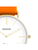 Oozoo Armbanduhr Oozoo Vintage Series orange groß (ca. 40mm)