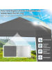 COSTWAY Pavillon 3 x 4 m in Grau