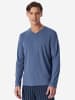 Schiesser Pyjamaoberteil Mix Relax in faded denim