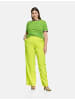 SAMOON Hose Freizeit lang in Lemon Green