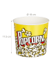 relaxdays 12x Popcorn Eimer in Gelb