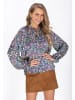IZIA Blouse in blue multicolor